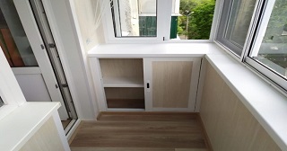 Балкон в хрущевке Курчатов, цена от 2323 руб.