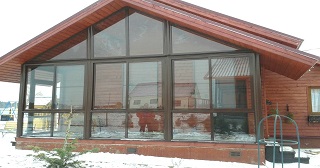 Остекление веранды Курчатов, цена от 10028 руб.