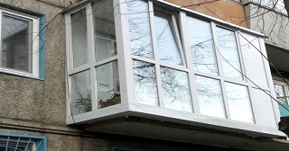 Остекление с выносом под ключ Курчатов, цена от 2639 руб.