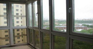 Панорамное остекление лоджии Курчатов цена от 11 тыс. руб. м/п.